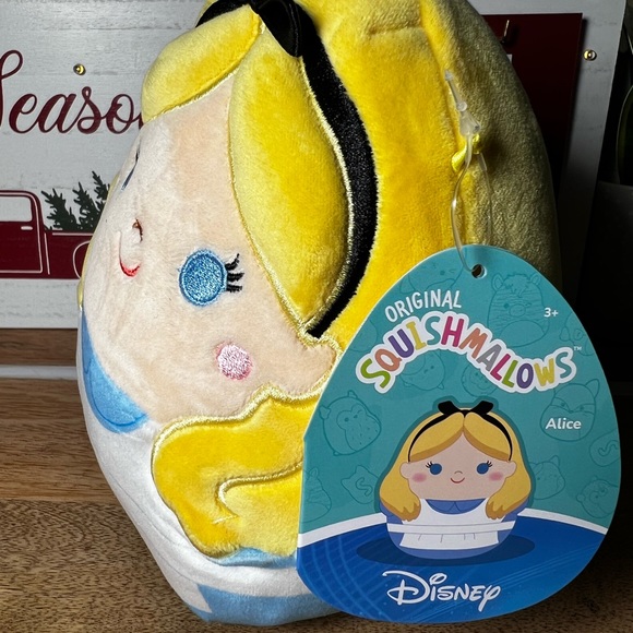 Alice in Wonderland Squishmallow 7.5” - Picture 8 of 8